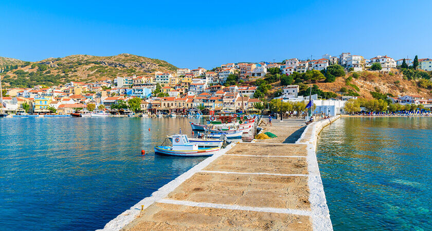 Samos Adası Feribot Bileti - Konaklamalı açık dönüş tarihli
